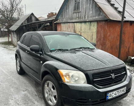 Черный Додж Калибер, объемом двигателя 1.8 л и пробегом 114 тыс. км за 6000 $, фото 1 на Automoto.ua