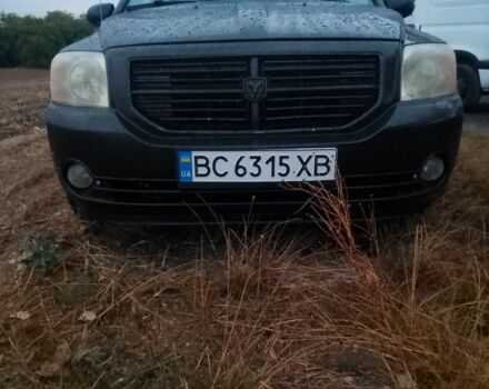 Черный Додж Калибер, объемом двигателя 2 л и пробегом 200 тыс. км за 3294 $, фото 1 на Automoto.ua