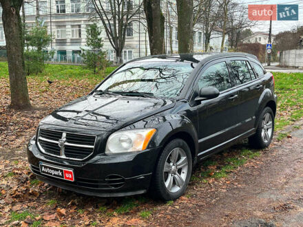 Чорний Додж Caliber, об'ємом двигуна 2 л та пробігом 317 тис. км за 5590 $, фото 1 на Automoto.ua