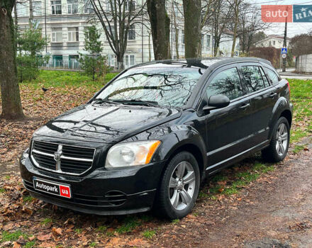 Черный Додж Калибер, объемом двигателя 2 л и пробегом 317 тыс. км за 5590 $, фото 1 на Automoto.ua