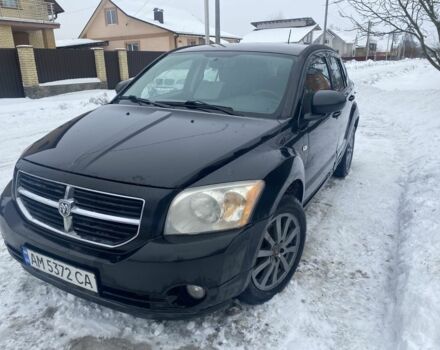 Черный Додж Калибер, объемом двигателя 2.1 л и пробегом 380 тыс. км за 3250 $, фото 1 на Automoto.ua
