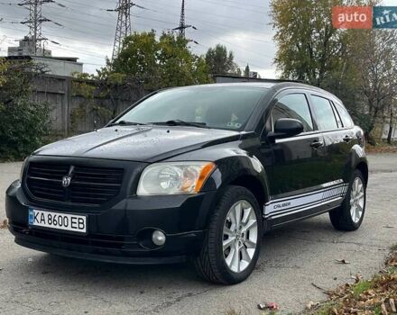 Черный Додж Калибер, объемом двигателя 2 л и пробегом 170 тыс. км за 7500 $, фото 1 на Automoto.ua