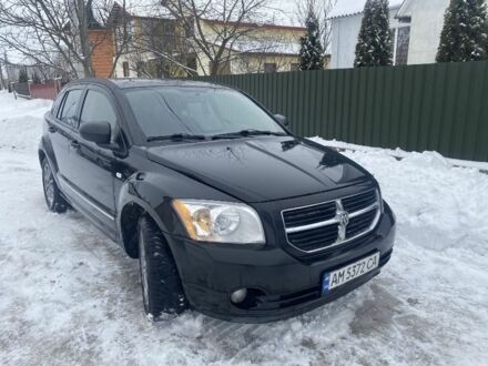 Черный Додж Калибер, объемом двигателя 2.1 л и пробегом 400 тыс. км за 3100 $, фото 1 на Automoto.ua