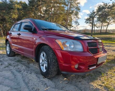 Красный Додж Калибер, объемом двигателя 2 л и пробегом 234 тыс. км за 6500 $, фото 4 на Automoto.ua