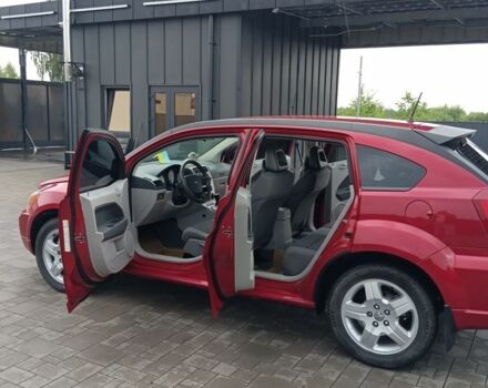 Червоний Додж Caliber, об'ємом двигуна 2 л та пробігом 260 тис. км за 5950 $, фото 1 на Automoto.ua
