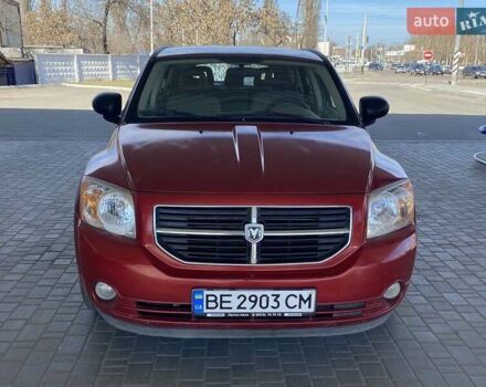Красный Додж Калибер, объемом двигателя 2 л и пробегом 206 тыс. км за 6900 $, фото 2 на Automoto.ua