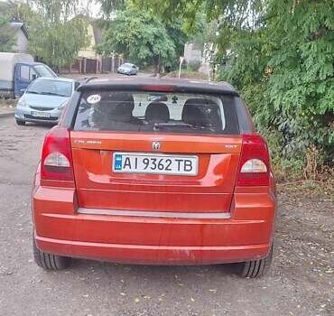 Красный Додж Калибер, объемом двигателя 2 л и пробегом 204 тыс. км за 5500 $, фото 1 на Automoto.ua