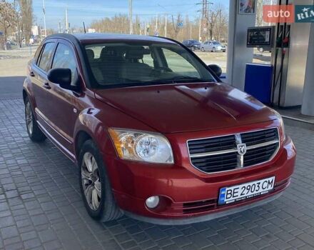 Красный Додж Калибер, объемом двигателя 2 л и пробегом 206 тыс. км за 6900 $, фото 3 на Automoto.ua