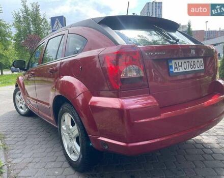 Красный Додж Калибер, объемом двигателя 2 л и пробегом 192 тыс. км за 6600 $, фото 14 на Automoto.ua