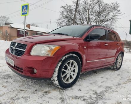 Красный Додж Калибер, объемом двигателя 2.4 л и пробегом 250 тыс. км за 4700 $, фото 1 на Automoto.ua