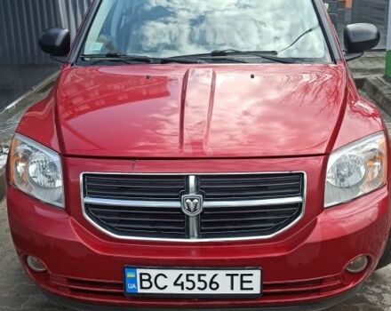 Красный Додж Калибер, объемом двигателя 2 л и пробегом 250 тыс. км за 5700 $, фото 1 на Automoto.ua