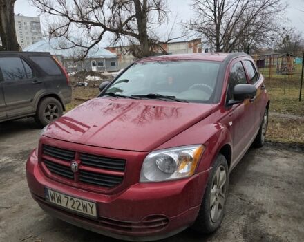 Красный Додж Калибер, объемом двигателя 2 л и пробегом 324 тыс. км за 3000 $, фото 1 на Automoto.ua