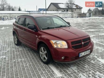 Красный Додж Калибер, объемом двигателя 1.8 л и пробегом 220 тыс. км за 4650 $, фото 1 на Automoto.ua