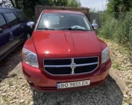 Красный Додж Калибер, объемом двигателя 2.4 л и пробегом 275 тыс. км за 7500 $, фото 1 на Automoto.ua