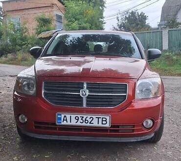 Красный Додж Калибер, объемом двигателя 2 л и пробегом 204 тыс. км за 5500 $, фото 1 на Automoto.ua