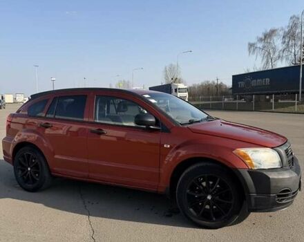 Красный Додж Калибер, объемом двигателя 2 л и пробегом 248 тыс. км за 4800 $, фото 1 на Automoto.ua