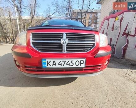 Красный Додж Калибер, объемом двигателя 1.8 л и пробегом 181 тыс. км за 7300 $, фото 1 на Automoto.ua