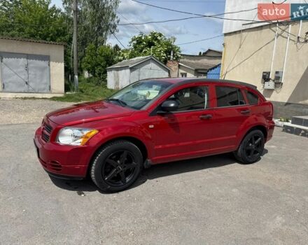 Красный Додж Калибер, объемом двигателя 1.8 л и пробегом 117 тыс. км за 7100 $, фото 1 на Automoto.ua