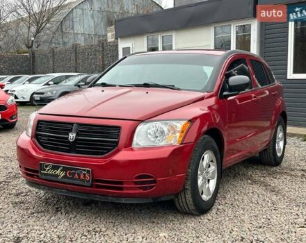 Красный Додж Калибер, объемом двигателя 2 л и пробегом 219 тыс. км за 7400 $, фото 1 на Automoto.ua
