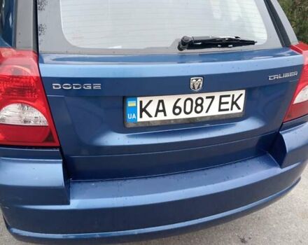 Синий Додж Калибер, объемом двигателя 2 л и пробегом 280 тыс. км за 7100 $, фото 1 на Automoto.ua