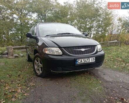 Черный Додж Караван, объемом двигателя 2.5 л и пробегом 360 тыс. км за 4700 $, фото 3 на Automoto.ua