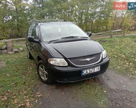 Черный Додж Караван, объемом двигателя 2.5 л и пробегом 360 тыс. км за 4700 $, фото 2 на Automoto.ua