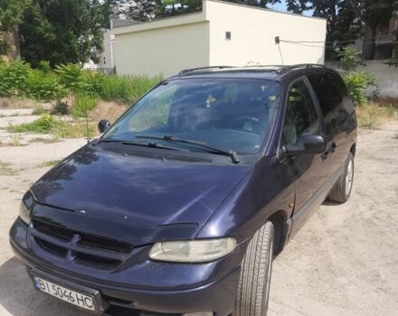 Синий Додж Караван, объемом двигателя 2.5 л и пробегом 390 тыс. км за 3200 $, фото 1 на Automoto.ua