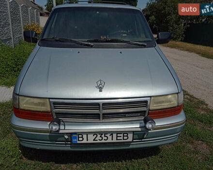 Синій Додж Caravan, об'ємом двигуна 3 л та пробігом 400 тис. км за 2000 $, фото 1 на Automoto.ua