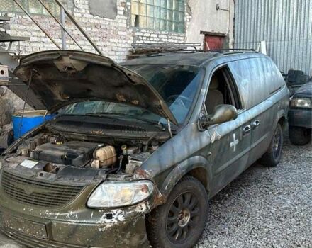 Зеленый Додж Караван, объемом двигателя 2.5 л и пробегом 300 тыс. км за 1300 $, фото 1 на Automoto.ua