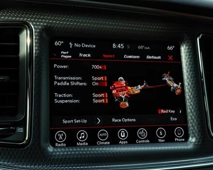 Червоний Додж Challenger, об'ємом двигуна 6.2 л та пробігом 63 тис. км за 10000 $, фото 7 на Automoto.ua