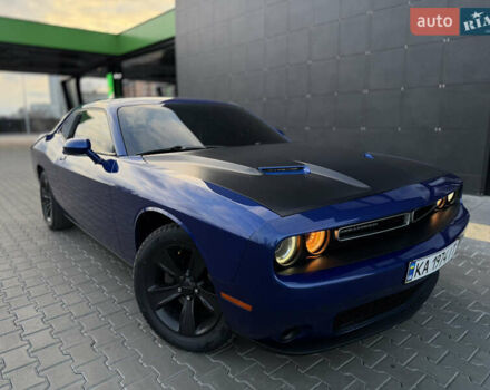 Синий Додж Челенджер, объемом двигателя 3.6 л и пробегом 94 тыс. км за 19500 $, фото 1 на Automoto.ua