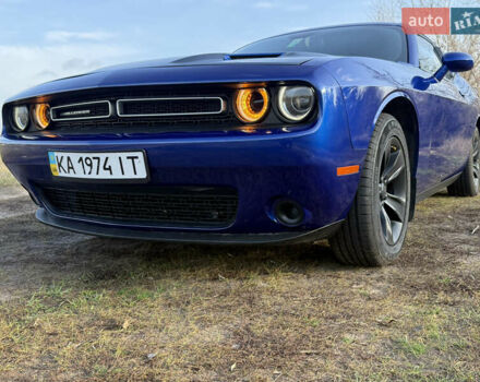 Синій Додж Challenger, об'ємом двигуна 3.6 л та пробігом 93 тис. км за 24500 $, фото 1 на Automoto.ua