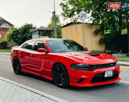 Красный Додж Чарджер, объемом двигателя 6.4 л и пробегом 76 тыс. км за 34900 $, фото 2 на Automoto.ua
