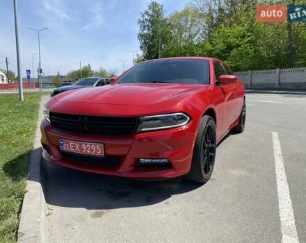 Красный Додж Чарджер, объемом двигателя 3.6 л и пробегом 205 тыс. км за 14900 $, фото 1 на Automoto.ua