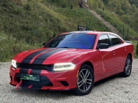 Красный Додж Чарджер, объемом двигателя 3.6 л и пробегом 144 тыс. км за 18500 $, фото 1 на Automoto.ua