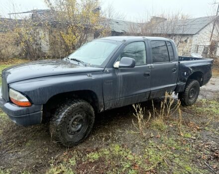 Синий Додж Дакота, объемом двигателя 4.7 л и пробегом 240 тыс. км за 2650 $, фото 2 на Automoto.ua