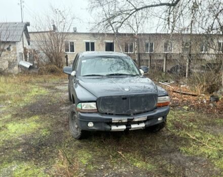 Синий Додж Дакота, объемом двигателя 4.7 л и пробегом 240 тыс. км за 2650 $, фото 3 на Automoto.ua