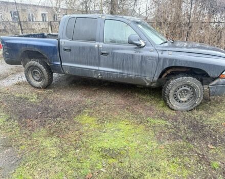 Синий Додж Дакота, объемом двигателя 4.7 л и пробегом 240 тыс. км за 2650 $, фото 1 на Automoto.ua