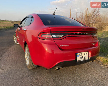 Красный Додж Дарт, объемом двигателя 1.37 л и пробегом 102 тыс. км за 6500 $, фото 10 на Automoto.ua