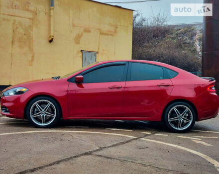 Додж Дарт 2014 в Кривом Роге на Automoto.ua Красный Додж Дарт, объемом двигателя 2.36 л и пробегом 130 тыс. км за 9500 $, фото 5 на Automoto.ua