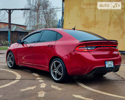 Додж Дарт 2014 в Кривом Роге на Automoto.ua Красный Додж Дарт, объемом двигателя 2.36 л и пробегом 130 тыс. км за 9500 $, фото 6 на Automoto.ua