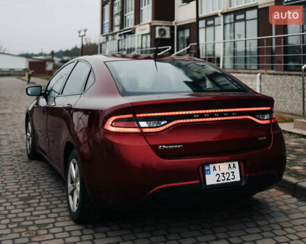 Красный Додж Дарт, объемом двигателя 2.4 л и пробегом 160 тыс. км за 9200 $, фото 1 на Automoto.ua