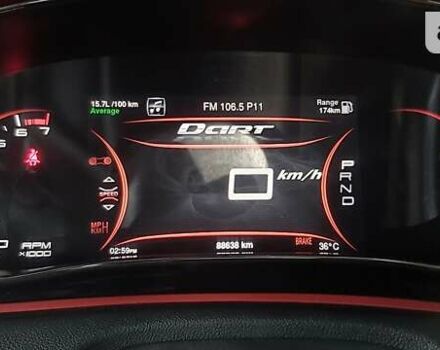 Серый Додж Дарт, объемом двигателя 2.4 л и пробегом 100 тыс. км за 9300 $, фото 5 на Automoto.ua