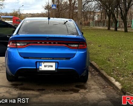Синий Додж Дарт, объемом двигателя 2 л и пробегом 133 тыс. км за 7500 $, фото 1 на Automoto.ua