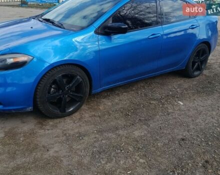 Синий Додж Дарт, объемом двигателя 2.4 л и пробегом 191 тыс. км за 7500 $, фото 1 на Automoto.ua