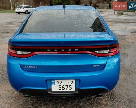 Синий Додж Дарт, объемом двигателя 2.4 л и пробегом 179 тыс. км за 9000 $, фото 1 на Automoto.ua