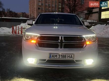 Белый Додж Дюранго, объемом двигателя 3.6 л и пробегом 275 тыс. км за 14900 $, фото 1 на Automoto.ua