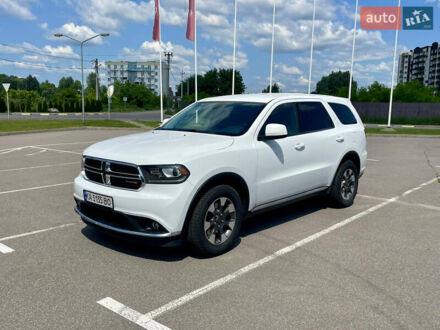 Додж Дюранго 2017 в Киеве на Automoto.ua Белый Додж Дюранго, объемом двигателя 3.6 л и пробегом 160 тыс. км за 18200 $, фото 1 на Automoto.ua