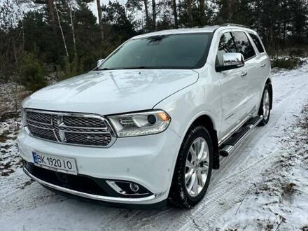 Додж Дюранго 2019 в Вараш (Кузнецовск) на Automoto.ua Белый Додж Дюранго, объемом двигателя 3.6 л и пробегом 95 тыс. км за 30999 $, фото 1 на Automoto.ua
