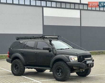 Черный Додж Дюранго, объемом двигателя 5.7 л и пробегом 160 тыс. км за 18500 $, фото 9 на Automoto.ua